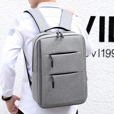 China With USB Customized Logo Oxford Cloth Men Large Compartment Computer Laptop Backpack for sale