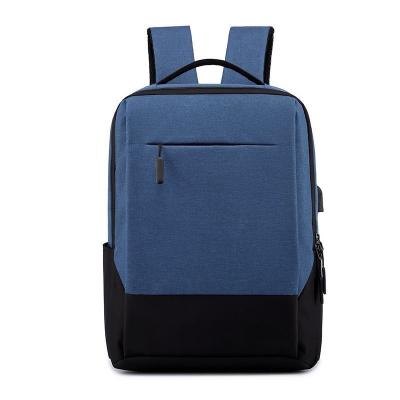 China With USB Fashion Style Leisure Management School Backpack Waterproof Laptop School Bag for sale