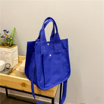 China New Multifunctional Soft Cute Shoulder Tote Bag CIA Cotton Canvas Leisure Handbag Shopping Bag for sale