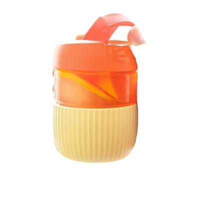 China Large Capacity Double Drinks Glass With Straw To Keep Heat And Cold Portable Coffee Mug And Vacuum Mug for sale