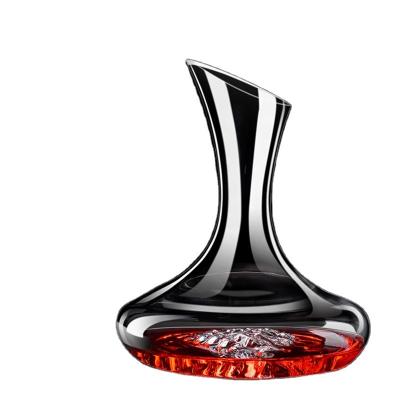 China Fashion 2000ml Wine Decanter Glass Wine Decanter Handmade Glass Wine Decanters For Bar for sale