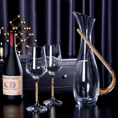 China Best-selling viable 500ml classic design wine decanter for hotel for sale