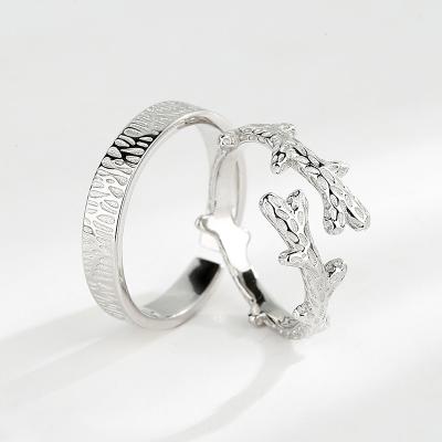 China Wish List 925 Sterling Silver CLASSIC Couples Ring High Quality Ring Gifts For Women for sale