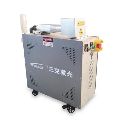 China Corrosion Inhibitor Laser Cleaning Machine for Metal Surface Rust Oil Paint Grease Cleaning Dirty Coating Resin Resist Industrial, Hand, Line for sale