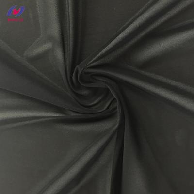 China Stretch Polyester Spandex Elastane Sports Micro Iining Mesh Fabric Elastic Panties for sale