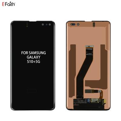 China For Original Samsung S10+ 5G Custom LCD For Samsung Galaxy S10+ 5G LCD Display Screen Replacement Digitizer Assembly for sale