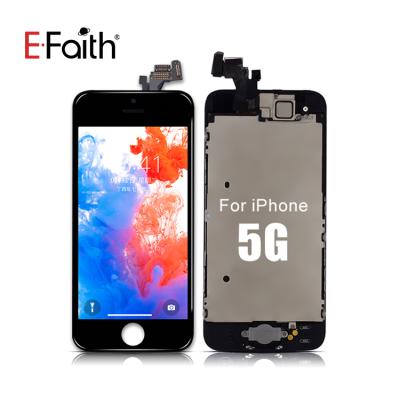 China TFT LCD Display Assembly Mobile Phone LCD Digit Converter Accessories Parts Replacement Tft LCD Display Full For Iphone 5 LCD 5g for sale