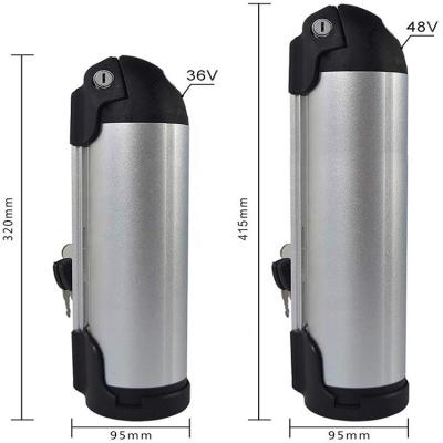 China Advance style 24V 10ah lithium cobalt oxide kettle with charger 24V 10AH water bottle ebike battery lithium ion kettle battery for sale