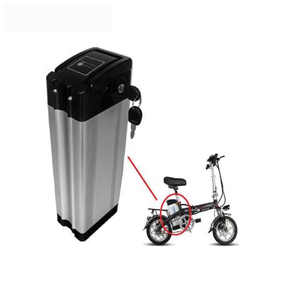 China Electric ebike battery 48V 10Ah home appliances silver fish type e-scooter e-bike battery 1000w 48V 10Ah 15Ah 20Ah for sale