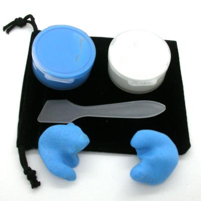 China Safety\Two Soft\Comfortable\Waterproof\Dustproof Case 30 Polysiloxnane Custom Molded Vinyl Earplugs Rated Silicone Earplugs Sit Soft Silicone Earplugs for sale