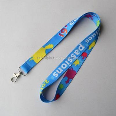 China Show Lanyard Personalized Logo Polyester Key Chain Lanyard / Promotional Gifts Custom Loose Sublimation for sale