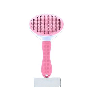 China High Quality Viable Pet Quick Carding Cleaning Comb Easy Using Pet Portable One-Click Cleaning Comb for sale