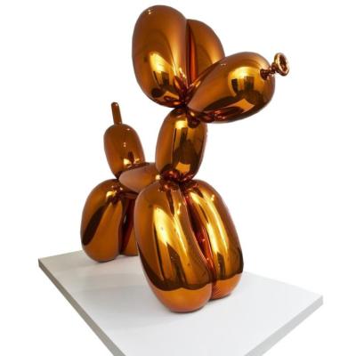 China Europe/Middle East/Indian/Chinese color stainless steel balloon electroplating animal sculpture for sale