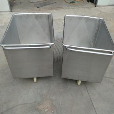 China Mobile Meat Processing Plants Stainless Steel Meat Jump Car for sale