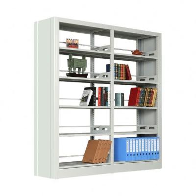 China Storage Luoyang School Library Desk Shelf Steel Materials for sale