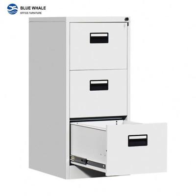 China (Size) Cheap Adjustable Fire Proof Steel Vertical Filing Cabinet Office File Cabinet for sale