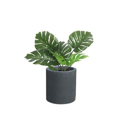 China Cheap outdoor matte nordic vintage modern nordic jingqi porcelain planter pots wholesale custom made modern indoor fiberglass for sale