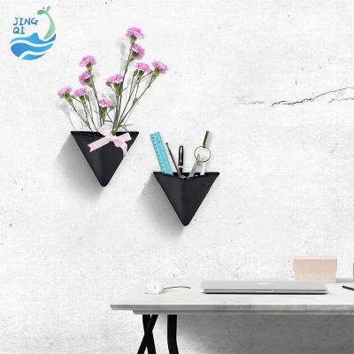 China 2020 Wholesale Cheap Customizable Wall Mounted Small Nursery Wall Hanging Floating Flower Pot Wall Mounted Decorative Flower Pots and Planters for sale