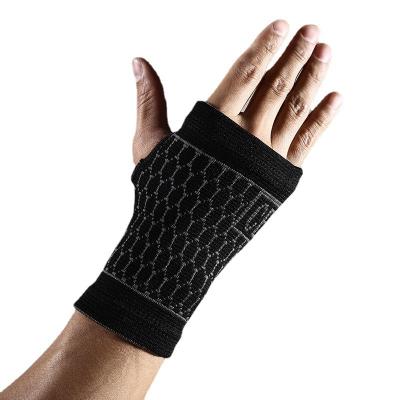 China Autumn And Winter Fitness Sports Half Finger Elastic Protective High Quality Recycling Gloves Knitted Non-slip Wrist Sweatband for sale