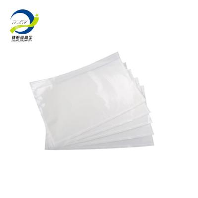 China Self Adhesive Water Proof Clear Packing List Envelope For Document Packing for sale