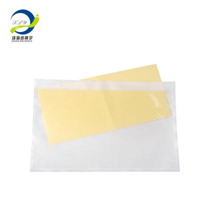 China Water Resistant 250mm(O)*205MM Self Adhesive Packing List Envelope For Invoices Packing List Seal for sale