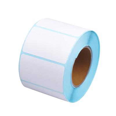 China Paper Sticker Waterproof Thermal Shipping Label for Transfer Logistics Waybill Labels 76mm*130mm*50pcs/roll for sale