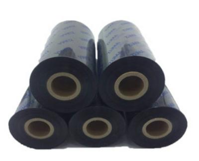 China 100% Original Manufacturer Black Thermal Transfer Ribbons China Stander Wax Resin Ribbons For Barcode Printer for sale