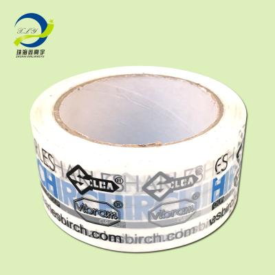 China Heat resistant hot sale! High Adhesion Custom Logo Printed Bopp Packing Tape / Bopp Packing Tape for sale