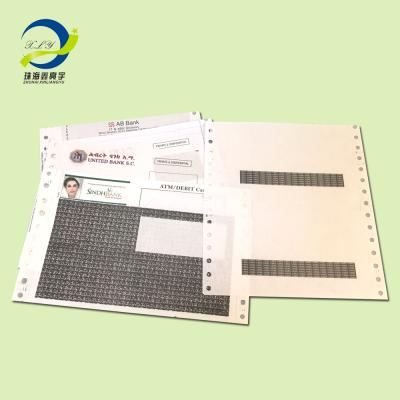 China Good bank picture bank pin tri-ply ad printing (PHOTOS) for sale