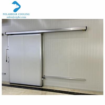 China Modern High Quality Walk In Freezer Sliding Door Cold Storage Room Sliding Door for sale