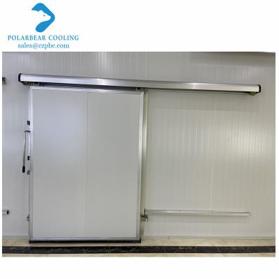 China Fire Protection Low Temperature Resistant Walk In Freezer Automatic Sliding Door for sale