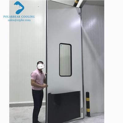 China Fire protection walk in cold storage door for freezer and cooler swing door for sale