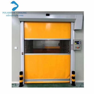 China Modern Automatic PVC Roller Shutter Roll Up Garage Door For Warehouse for sale