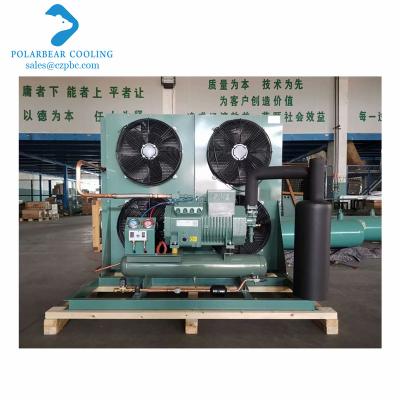 China High Efficiency 3hp 5hp 6hp 10hp Cold Room Condensing Unit With Air Cooled Compressor for sale