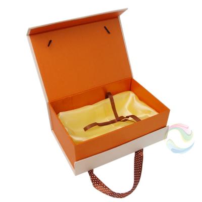 China Recyclable Magnetic Cosmetic Cardboard Printed Paper Storage Box for sale