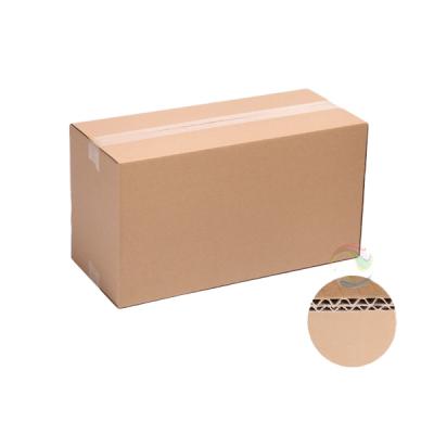 China Recyclable Supplier Wholesale Export Types Small Size Folding Cardboard Packaging Mailing Box for sale