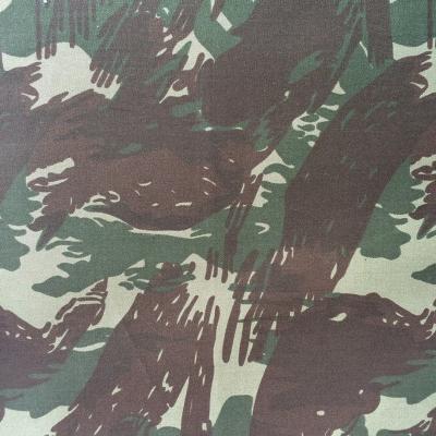 China CVC Twill Camo Poly Cotton Twill Kampfuniform Gewebe zu verkaufen