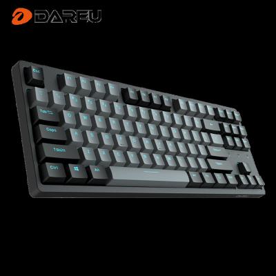 China Dareu Wholesale High Quality Promotional Plug and Play Keyboard Computer Gaming Keyboard Gaming Mechanical Cable Devices for sale