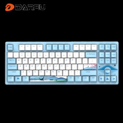 China Dareu Plug & Play A87 Wired PC Gaming Backlit Mechanical Keyboard For Gamers Professional Mechanical Keyboard Wholesale Computer Keyboard for sale