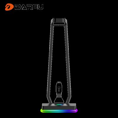 China Wholesale Factory Supply Durable Dareu Low Price Good Quality RGB Headset Stand Headphone Stand Earphone Stand for sale