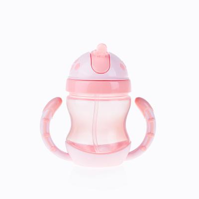 China 2021 New Children's Sublimation Baby Sippy Cup Baby Training Cup Kids Drinks Sippy Cup for sale