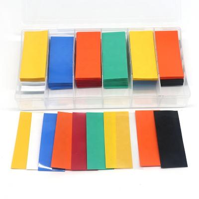 China 280Pcs/Set Water Soluble 18650 Wraps Special Thermal Shrink Battery Wrap Lithium Battery PVC Insulation Protector Plastic Shrink Film Sheath for sale