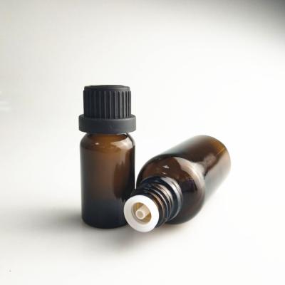 China Liquid E juice /essential oil /e juice/e/essential oil bottle new cosmetics 2019 glass bottle 10ml Amber Glass Bottle with plug for sale