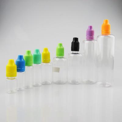 China Plastic Eye Drops Bottle 5ml 10ml 15ml 20ml 30ml 50ml 60ml E Liquid Squeeze Bottle Plastic Liquid Eye Dropper Bottle for sale