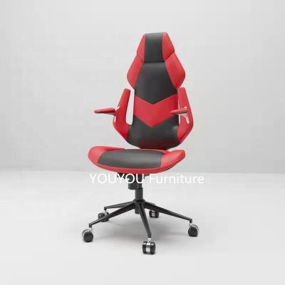 China (Size) New Arrived Adjustable Armrest E-sports Aluminum Games Racing PU Leather Gaming Chair for sale