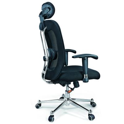 China Wholesale Office Mesh Executive Secretariat Chair (Size) High Swivel Chair Armrest Chair Black Comfortable Adjustable Back Adjustable Boss Chair for sale