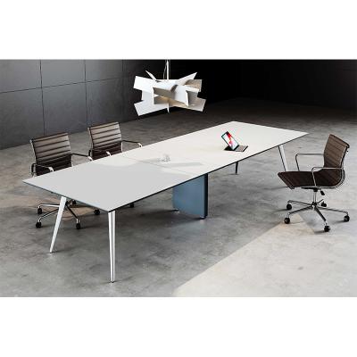 China Office Furniture Conference Table Extendable Commercial Meeting Table for sale