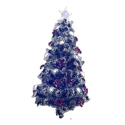 China Party 2022 LED Fiber Optic Christmas Tree Equipment Colorful Bulk Decorative Christmas Lights for sale