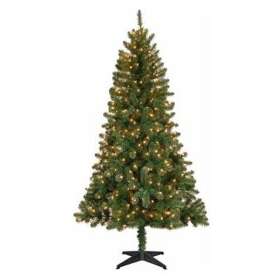 China Hot Selling Cheap Party 180cm Led Pre Lit Christmas Tree With Lights And Decoration for sale