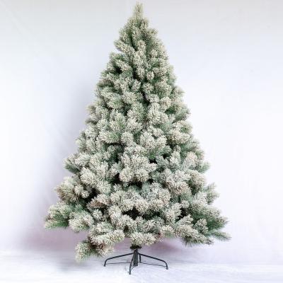 China Part 2022 New PE Auto Snowy White Christmas Tree for sale